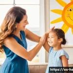 부모의 훈육 태도가 아이에게 미치는 영향 - **"Cultivating Seeds of Confidence: The Power of Positive Reinforcement"**
    A bright, heartwarmin...